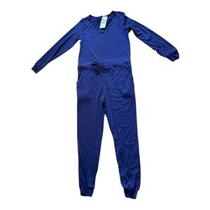 New Kirundo Women's Jumpsuit Overall  Romper Long Sleeve S oversized